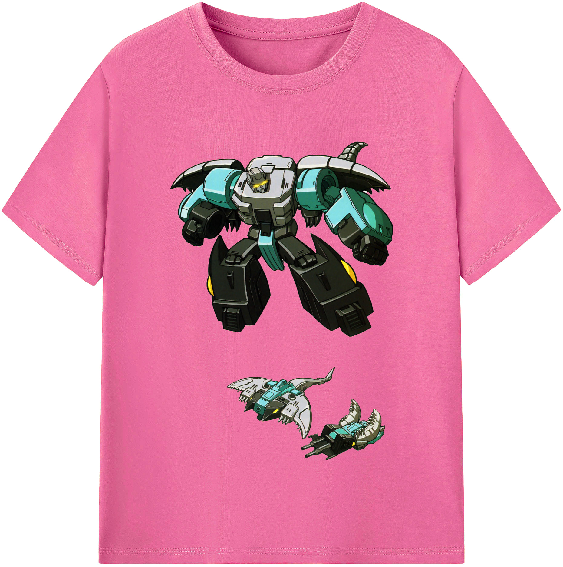 （画像用）  レディースカジュアルプリントTシャツ（綿100％）